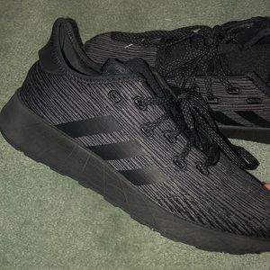 Adidas black sneakers